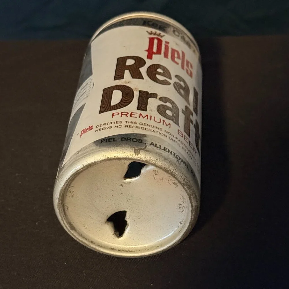 Piels Real Draft  vintage beer can